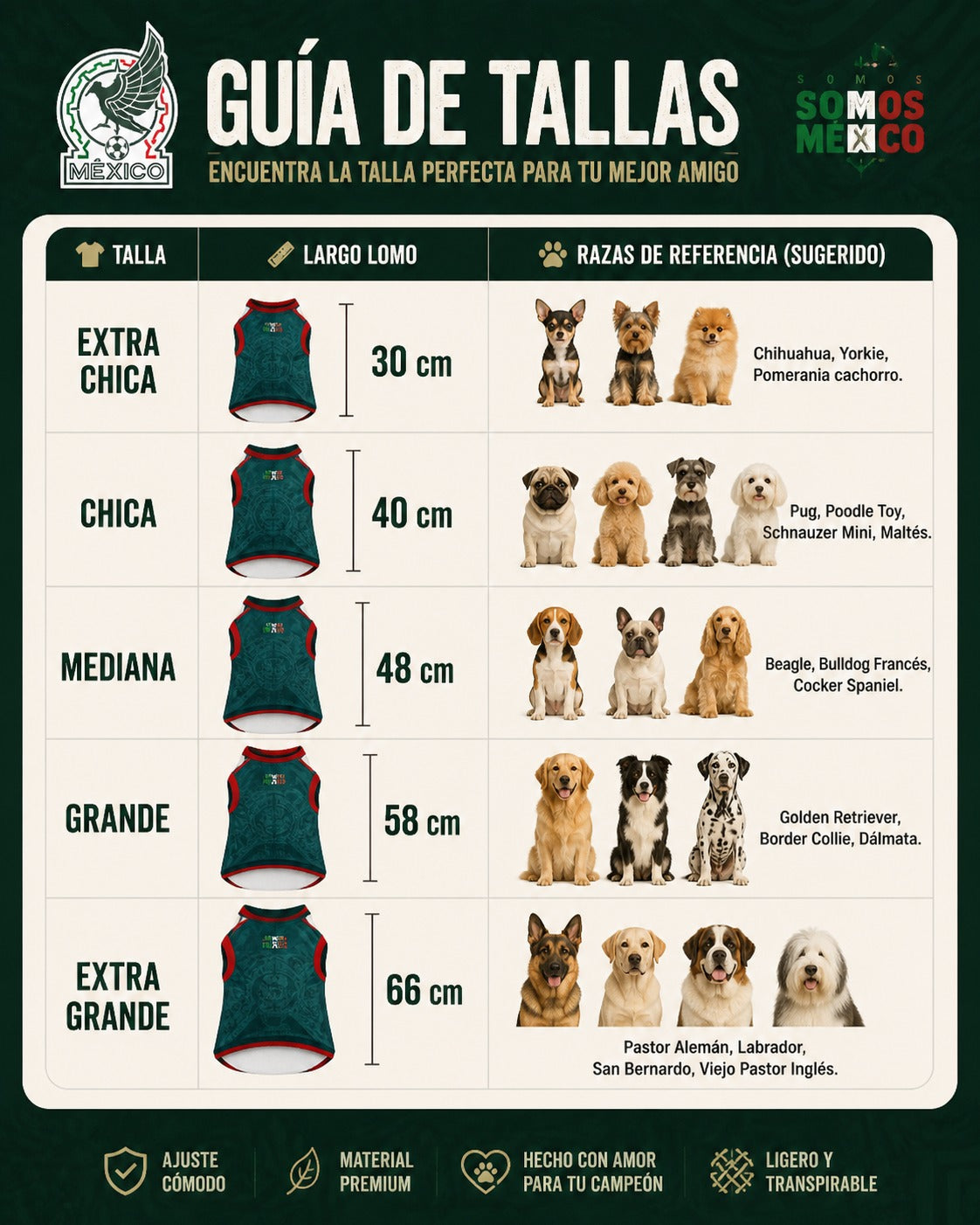 PLAYERA MUNDIALISTA PARA PERRITOS